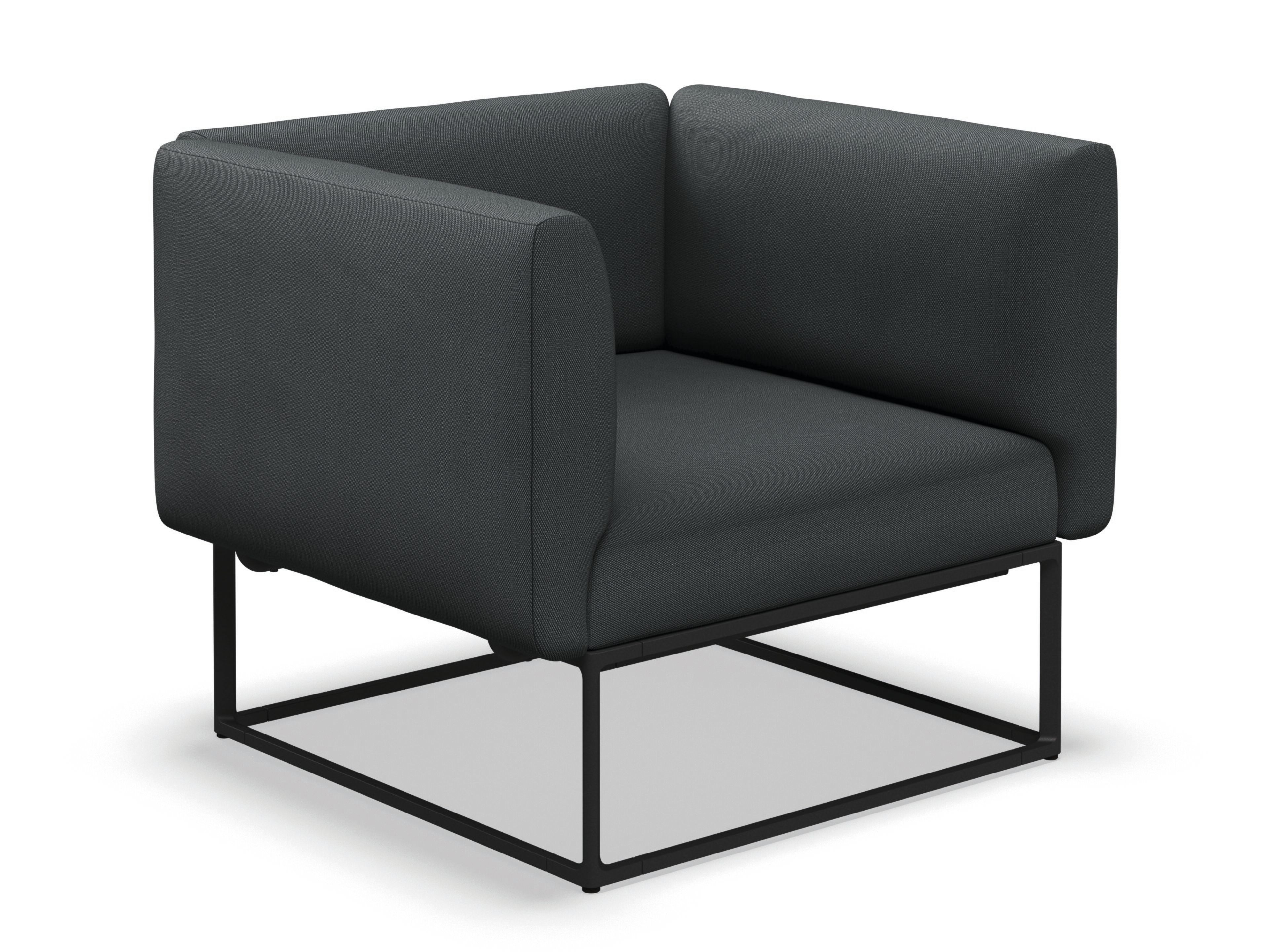 Тканевое садовое кресло с подлокотниками Gloster Maya ARCH-00056249