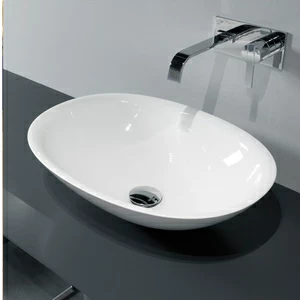 SERVO54 Накладная раковина на столешницу  овальная Antoniolupi