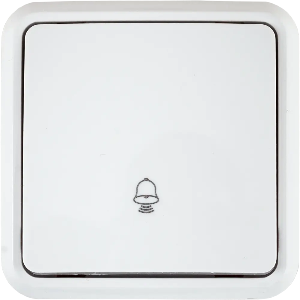 Кнопка дверного звонка Lexman — проводная модель для дома и офиса 81930563