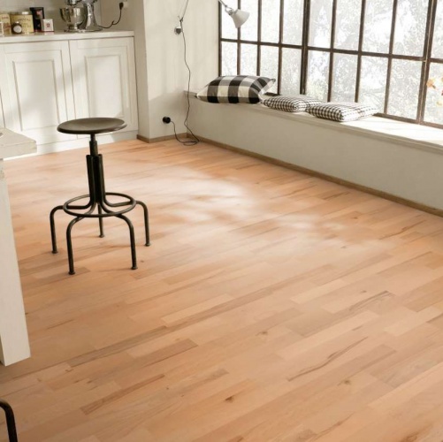 Паркетная доска Meister PС 200 Classic Дымчатый Лайвли 921 Бук Натур (Гладкая) 2400х200 мм 2300200102 - Вид №5