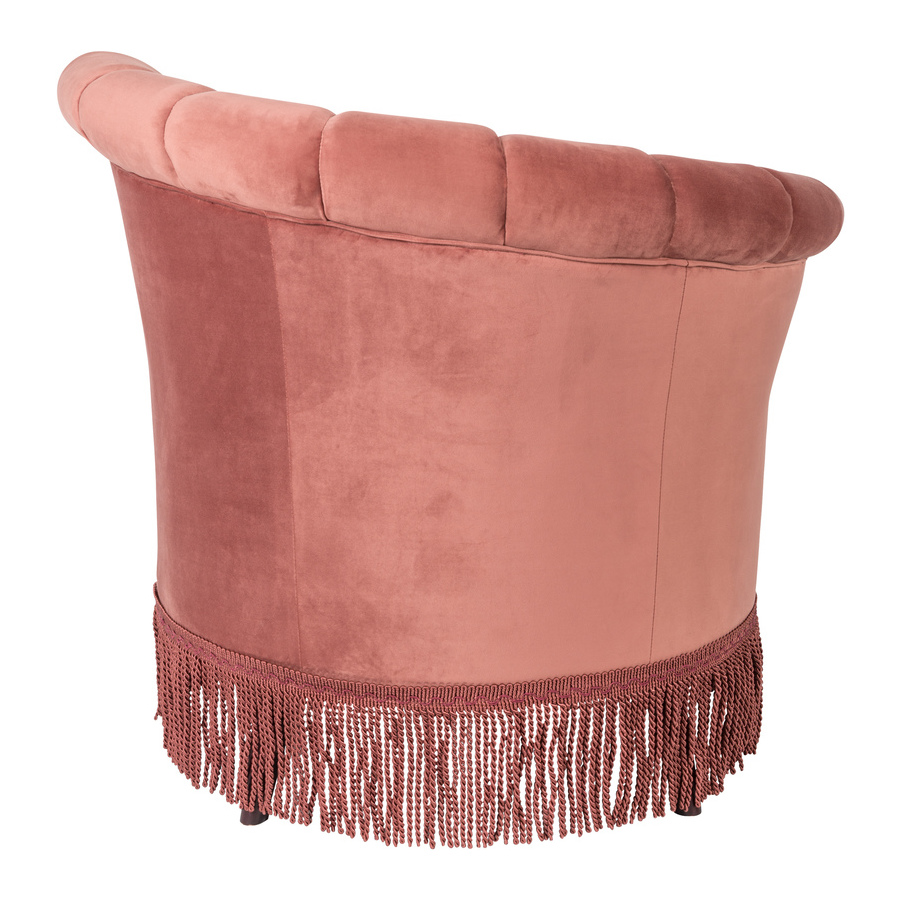 Кресло Flair розовое Dutchbone 3100050 - Вид №4