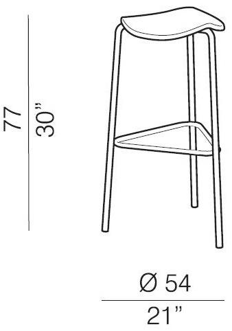 REXITE Высокий барный стул sun-id-1450047 - Вид №2