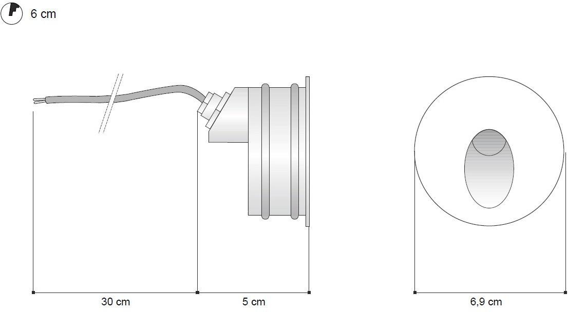 EGOLUCE Уличные светодиодные лестницы Step 6387 - Вид №2
