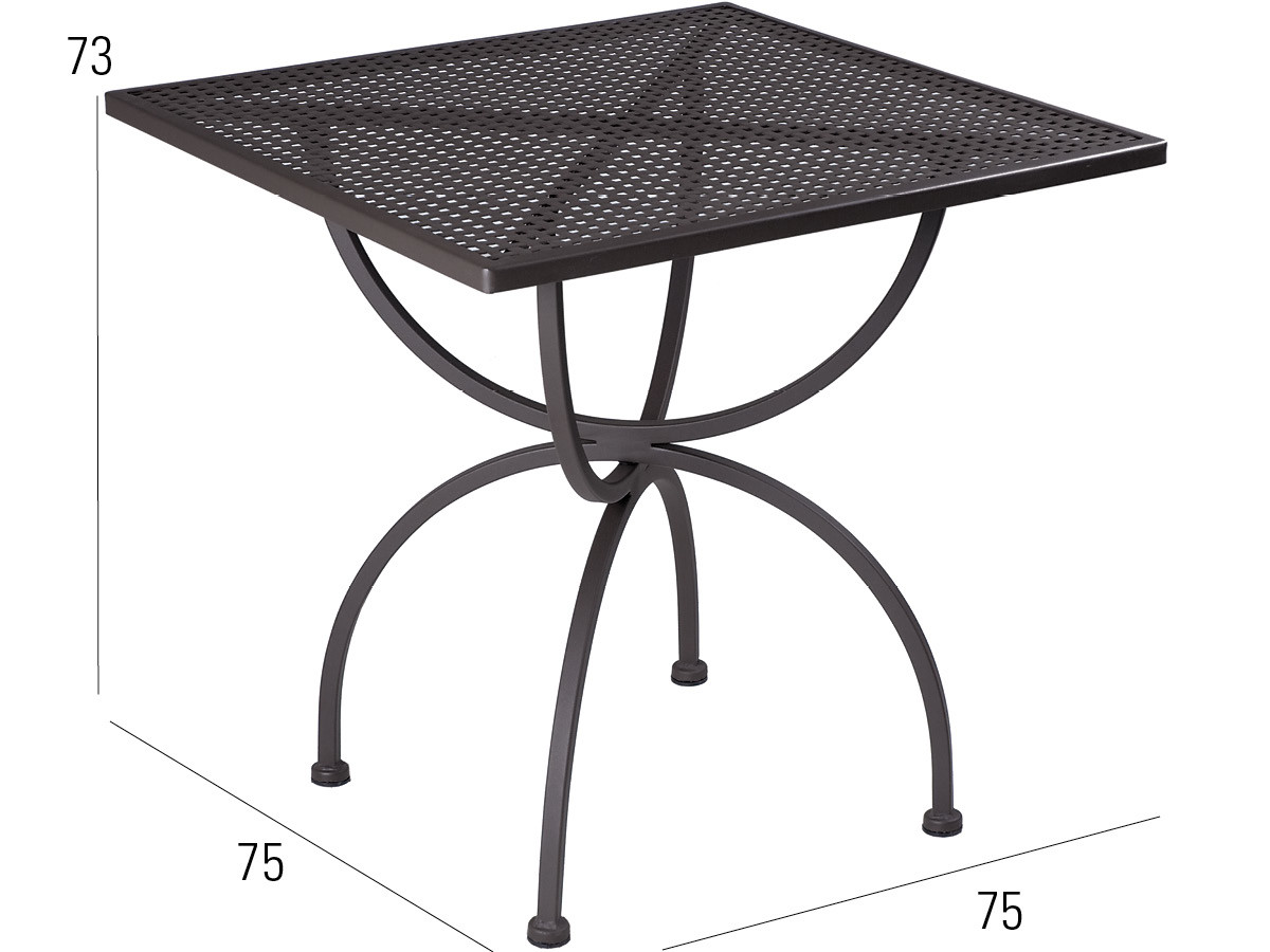 65.00.0986 Ромео набор 5 шт. - включая 2 кресла Romeo, 2 подушки для сиденья / спинки простые натуральные + 1 стол Romeo 75 × 75 Mbm - Вид №2