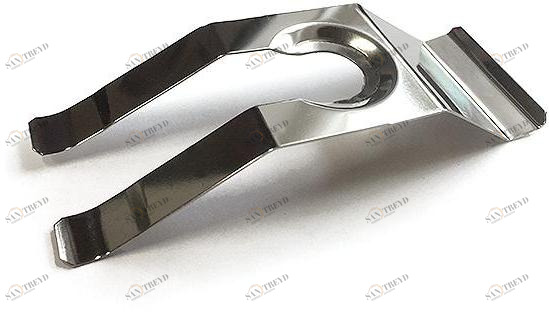 Зажим металлический под гофрированную трубу 13мм Flexible hose Россия ZM13