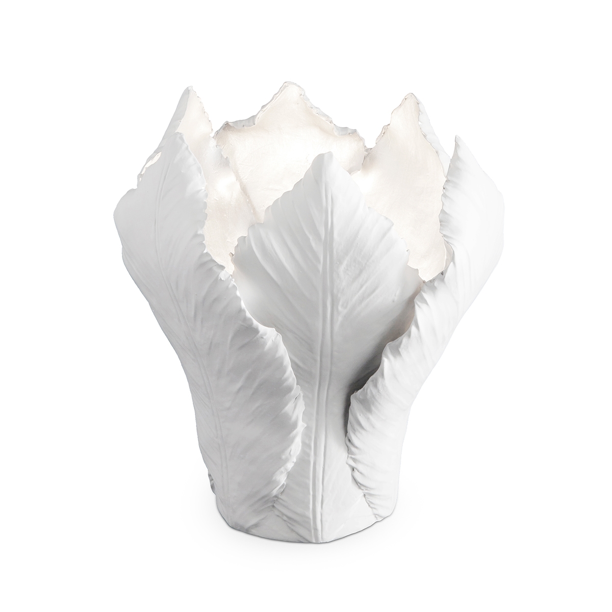 300050,19 ABHIKA ПОДСВЕЧНИК ТЮЛЬПАН WHITE/SILVER 300050.19 - Вид №4