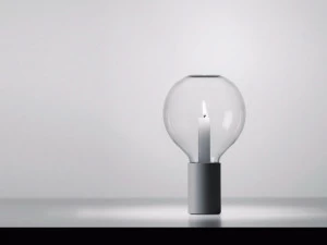 DAVIDE GROPPI Подсвечник из стекла и металла