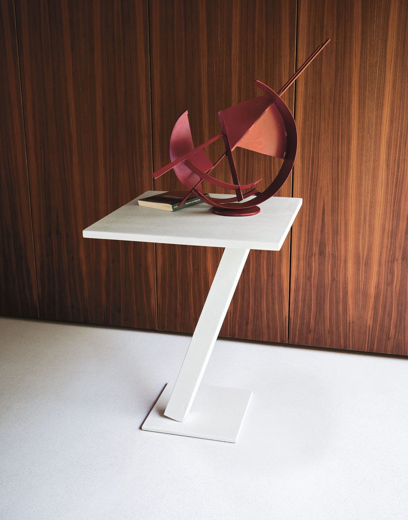 Квадратный металлический журнальный столик для гостиной Desalto ARCH-00093541 - Вид №2