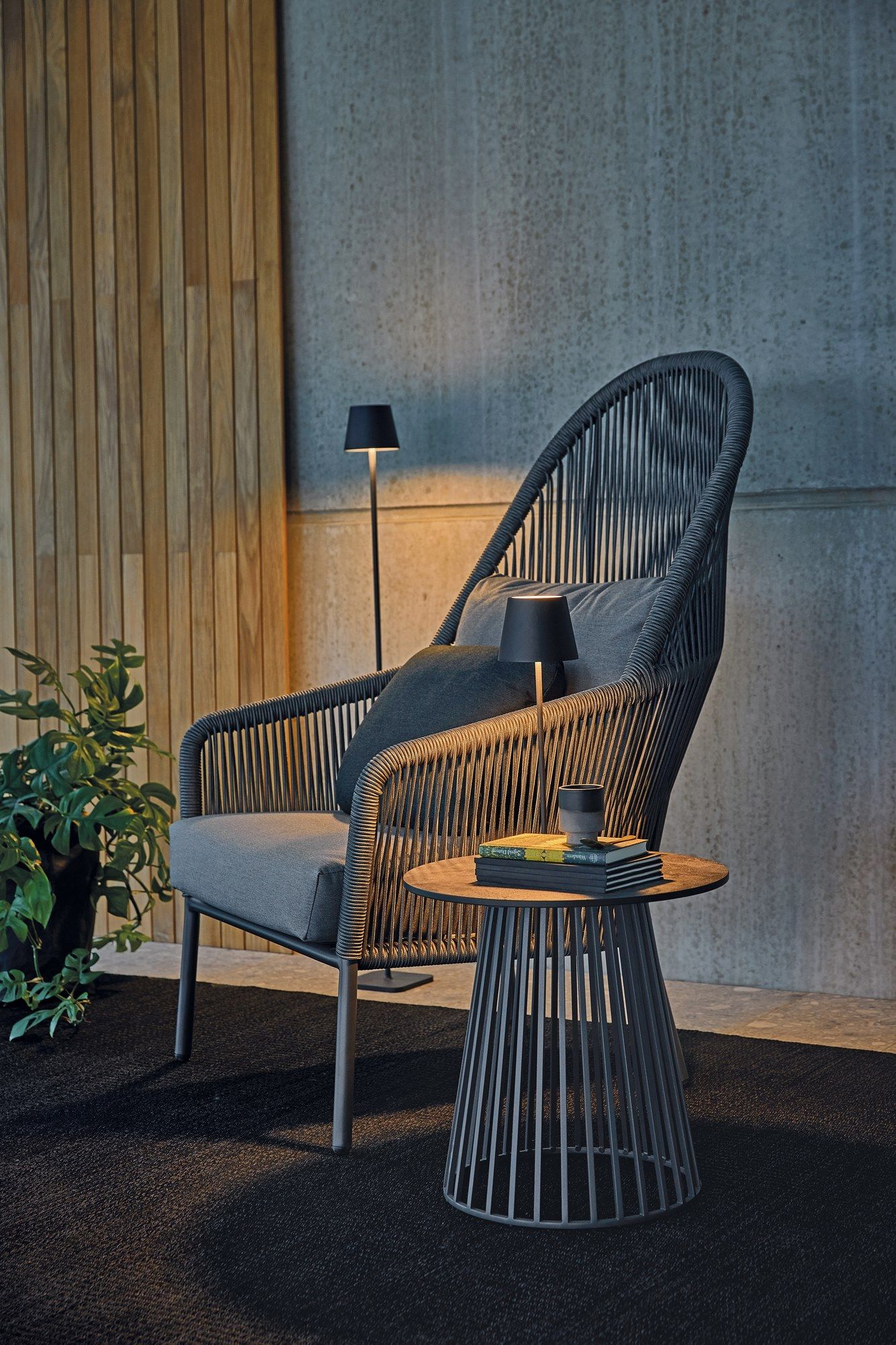 Круглый стол из тикового дерева solpuri сетка ARCH-00151740 - Вид №12