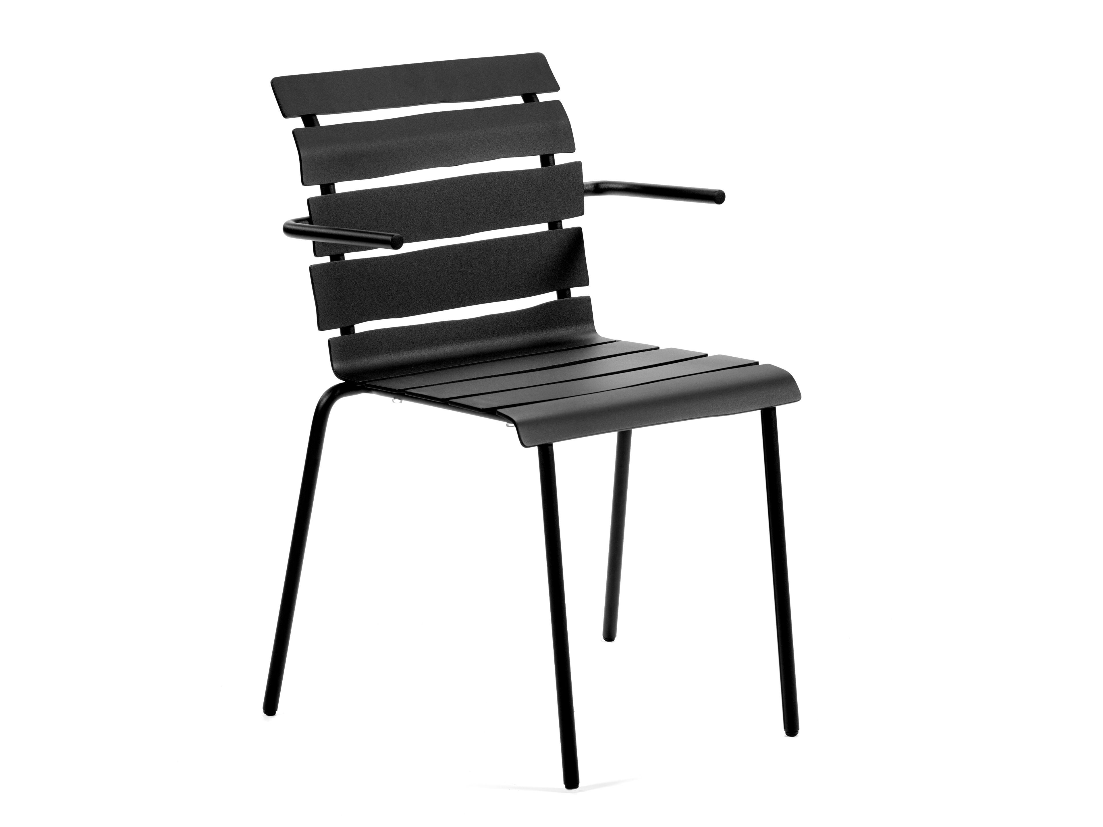 Алюминиевый садовый стул с подлокотниками valerie_objects Aligned ARCH-00013292