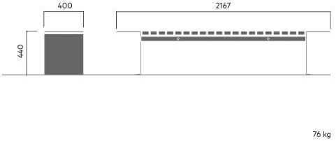 VESTRE Модульная скамья из стали и дерева без спинки Vroom sun-id-1463869 - Вид №22
