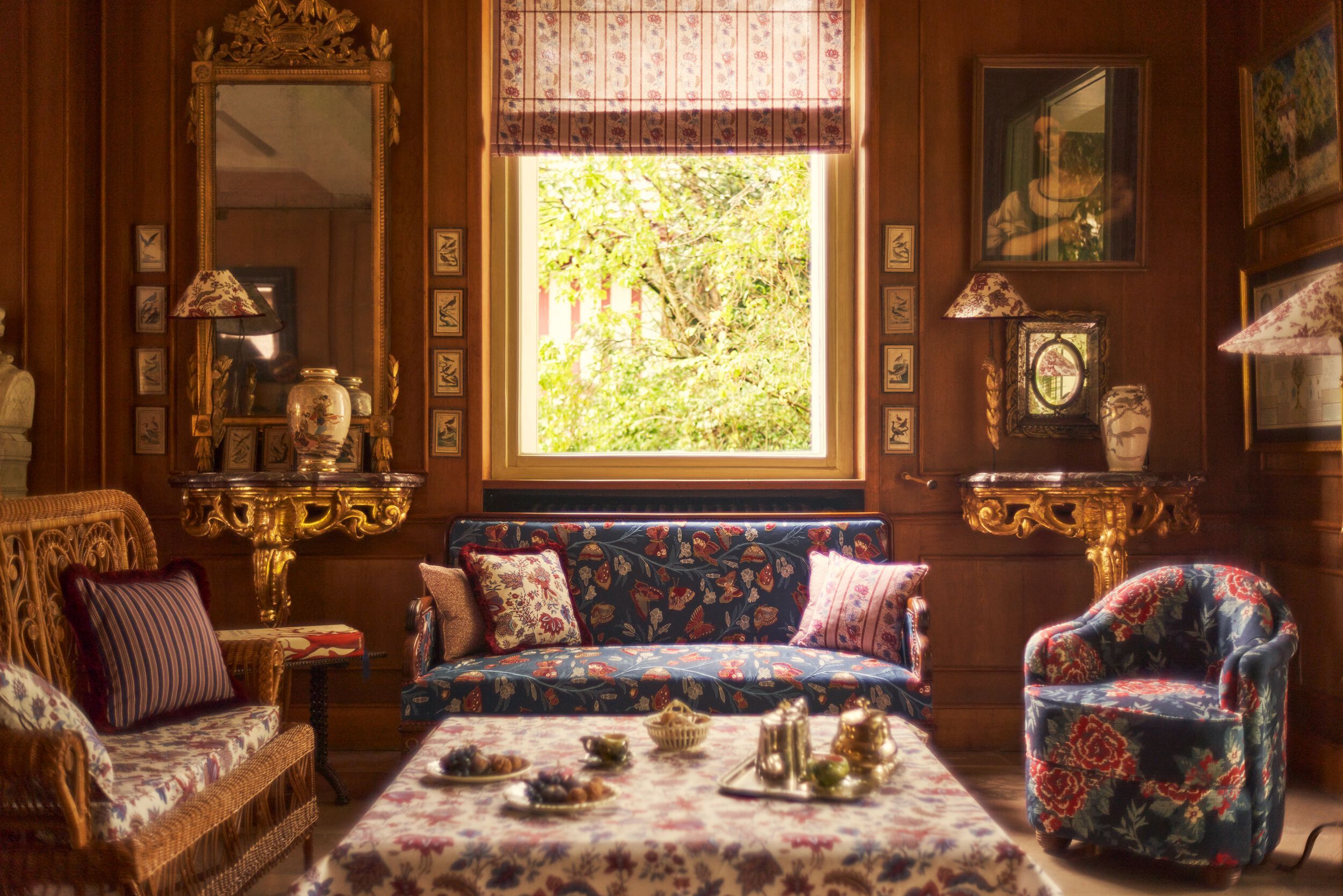 Льняная ткань для штор LELIEVRE Quenin-Belle Époque ARCH-00027639 - Вид №10