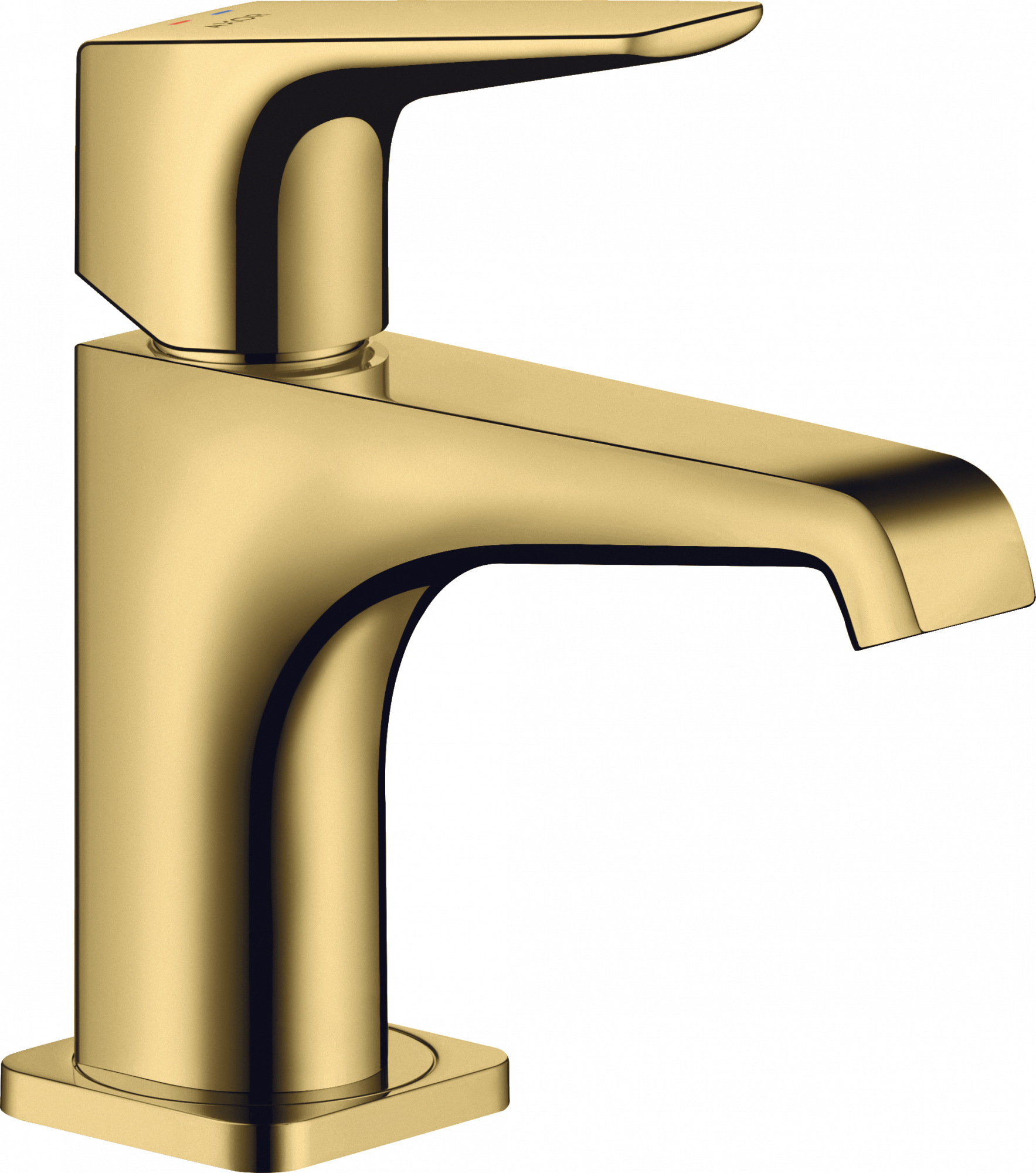 36112990 Смеситель для раковины 90, однорычажный, с рычажной ручкой, для умывальников со сливным набором AXOR CITTERIO E