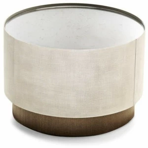 Cantori Круглая прикроватная тумбочка из металла с ящиками Mirto