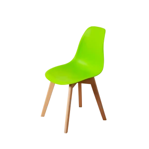91988802 Кухонный стул Derstuhl Grand wood 45x81x45 см полипропилен цвет салатовый STLM-1357254
