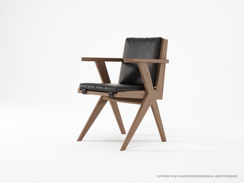 382_747 Кресло с кожей Karpenter TRIBUTE - Вид №1