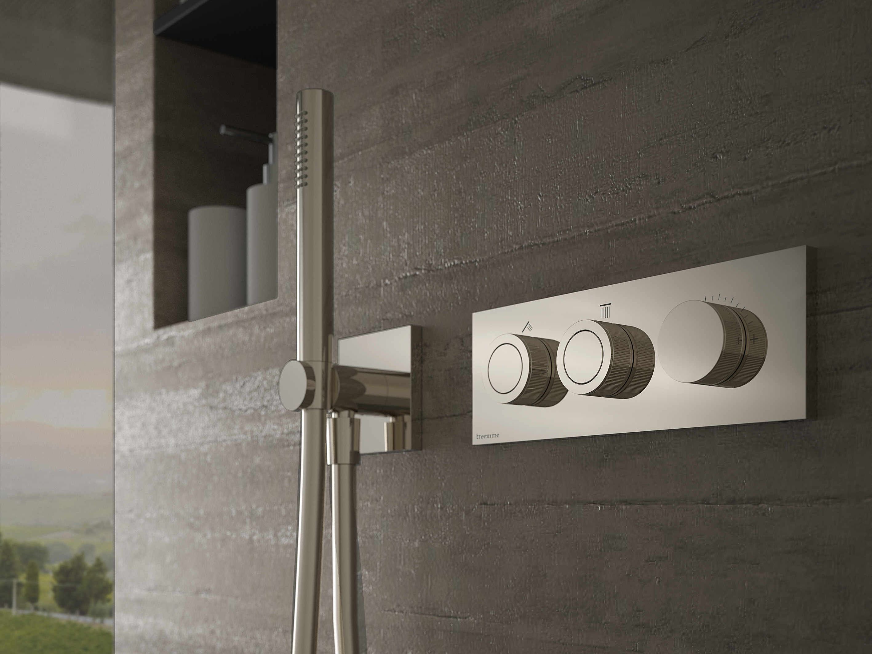 Термостатический встраиваемый смеситель для душа Rubinetterie Treemme W-smart ARCH-00143603 - Вид №1