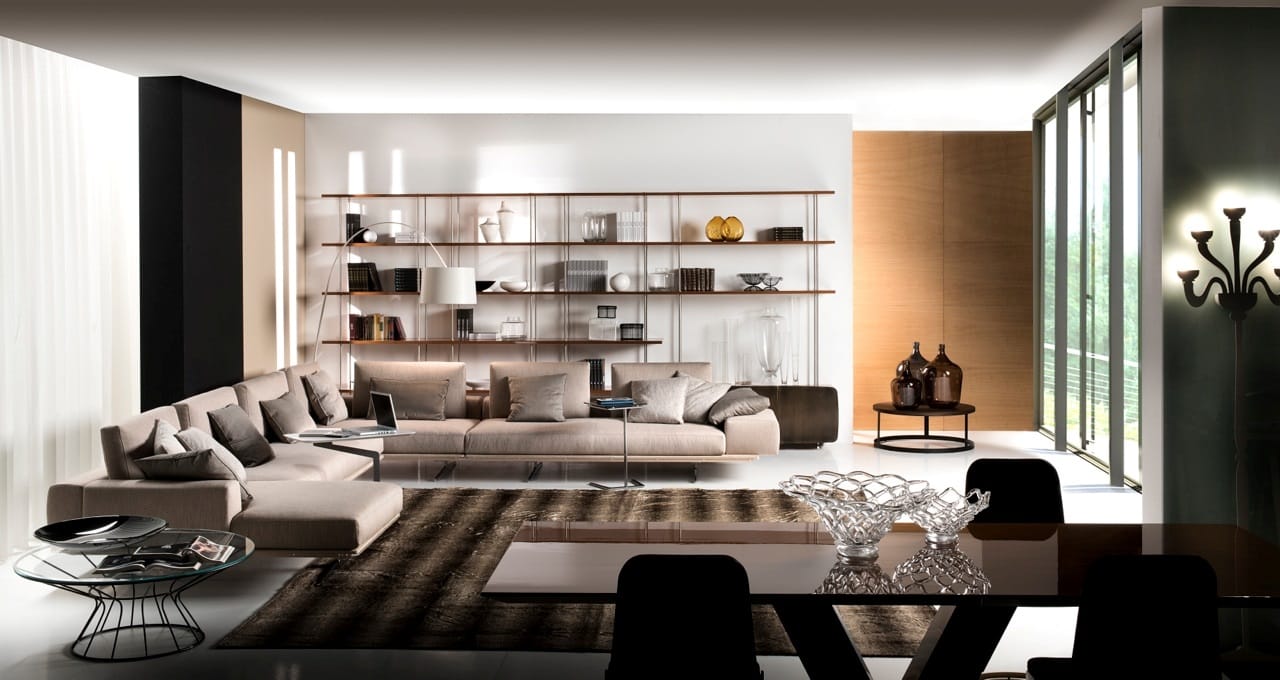 Угловой диван из ткани Former In Italia Mastroianni ARCH-00063675 - Вид №1