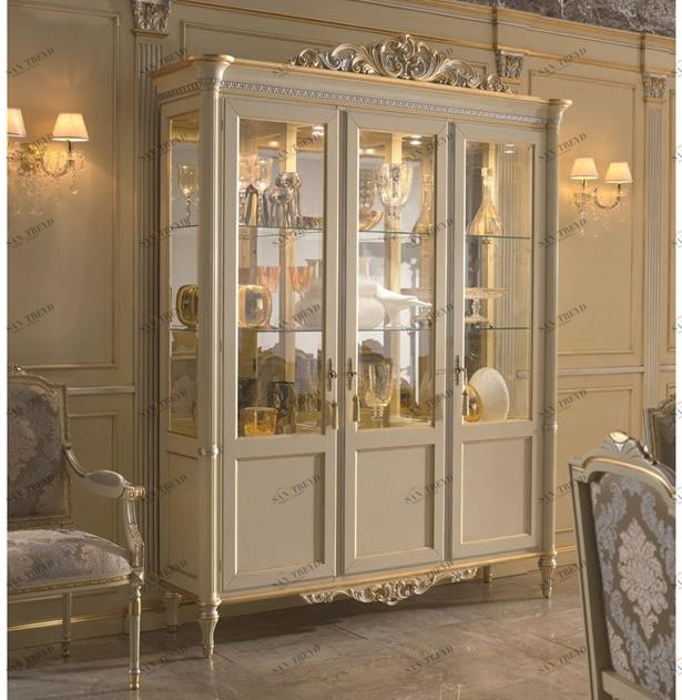 SCAPPINI & C Витрина из лакированной древесины со встроенной подсветкой 35th anniversary 2703-l