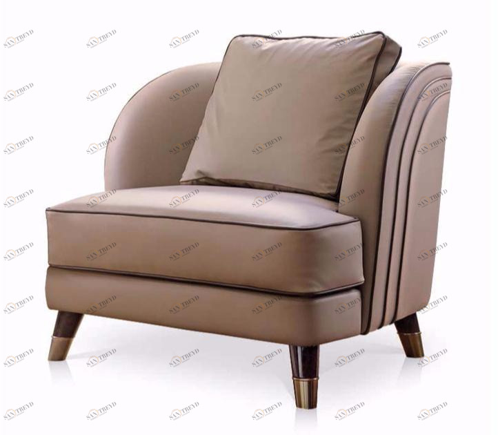 Turri Кожаное кресло по контракту Noir sun-id-1394308