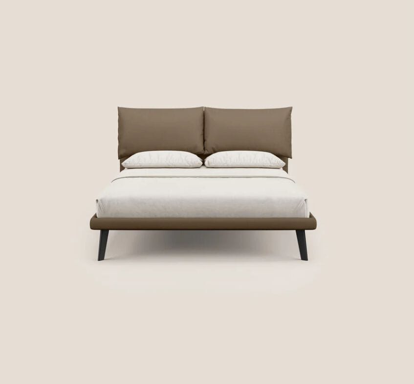 Съемная кровать из ткани с мягким изголовьем Divani.Store ASTRID ARCH-00060077 - Вид №14