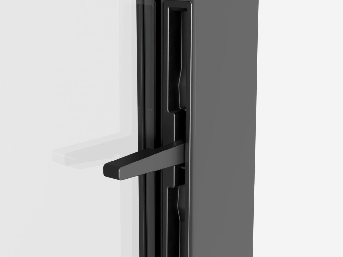 Выдвижная ручка для систем откидной и распашной двери MASTER ITALY NIX ARCH-00152643