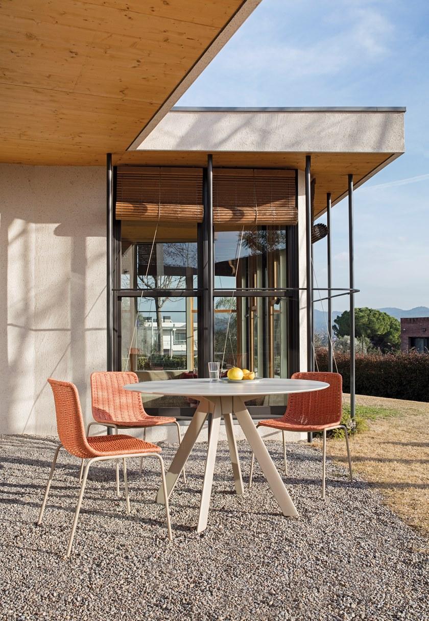 EXPORMIM Штабелируемый садовый стул из веревки Lapala C597t - Вид №5