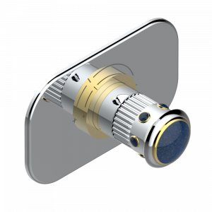 U7B-5100B Ручка регулировки для термостата THG, арт.5100A 1/2" и 5200A 3/4" Thg-paris Trocadéro с лазуритом Хром/золото