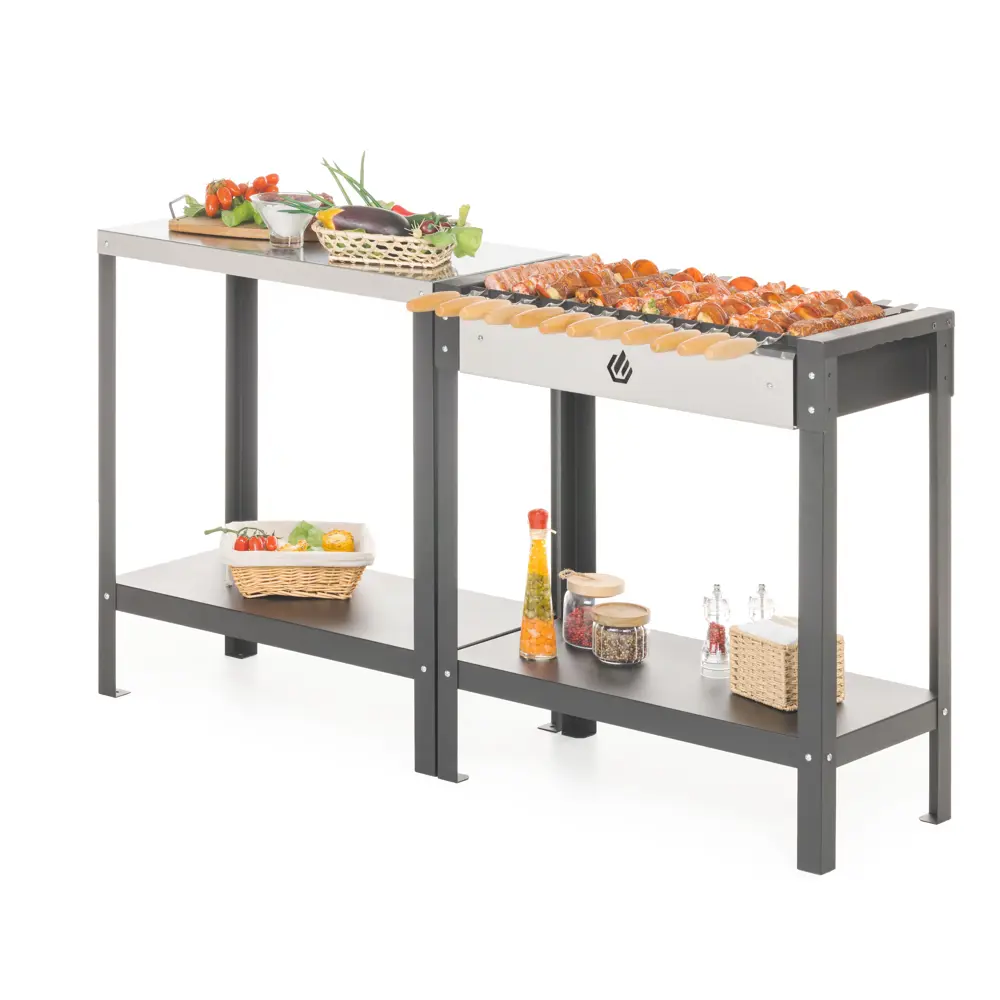 Мангал Gratar Primavera MP70 сталь 36x 70.4x77.7 см STLM-2062386 - Вид №7