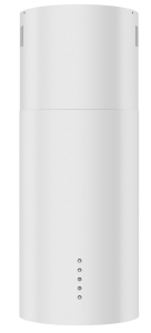 9202545 Вытяжка островная Meferi TUBE35WH ISLA ULTRA белый