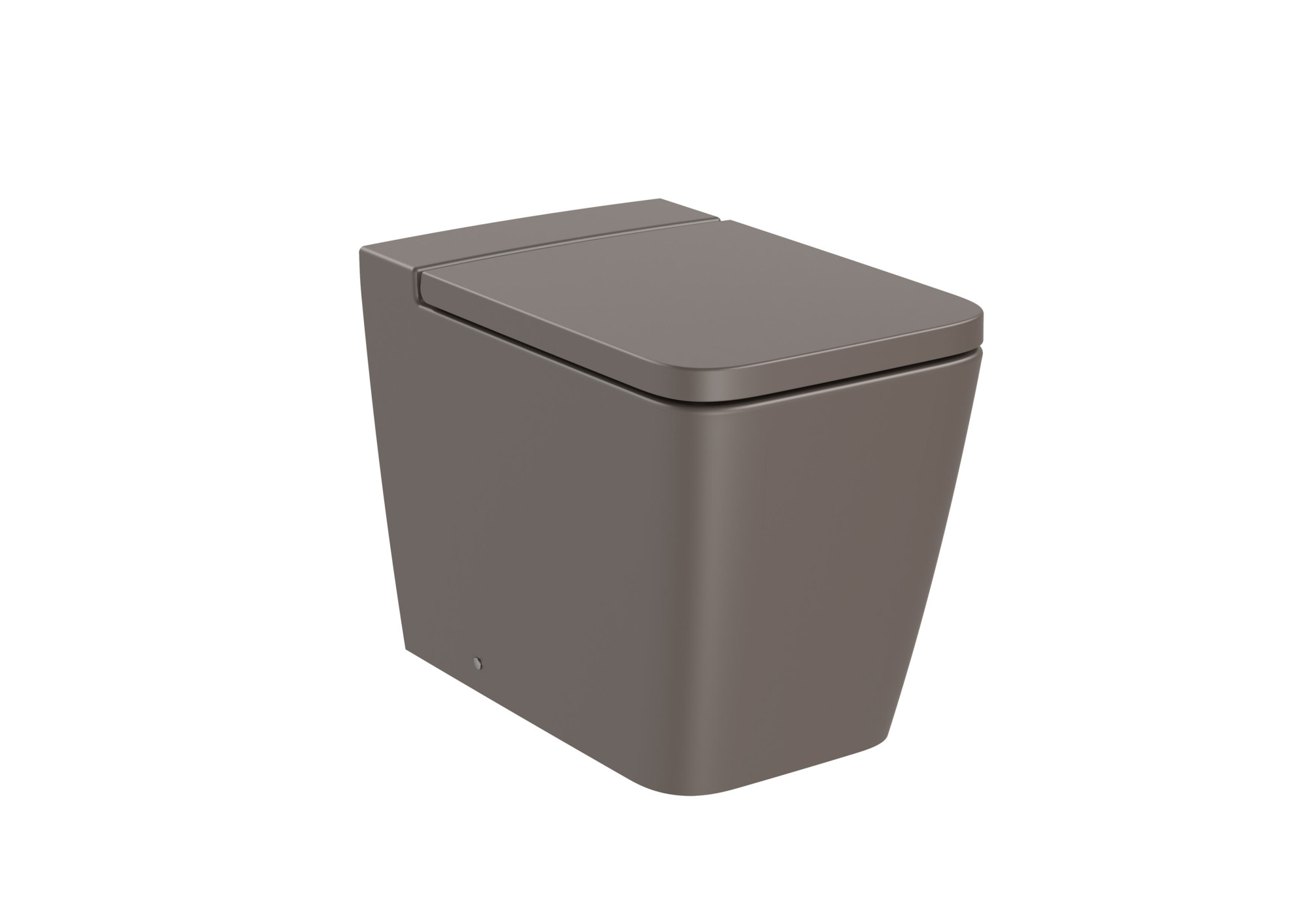 AZ34753660 SQUARE - Подвесной унитаз без ободка с двойным сливом (включает чашу и плавно закрывающуюся крышку) ROCA Inspira 