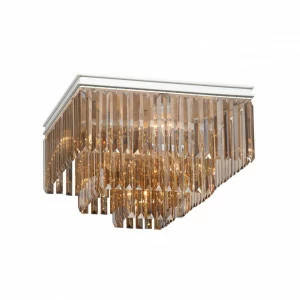 Потолочная люстра Vitaluce V5160-0/4+4+1PL VITALUCE ДИЗАЙНЕРСКИЕ 328101 Белый;прозрачный;коричневый