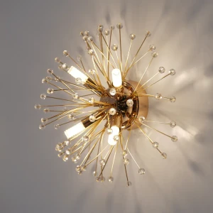 Светильник бра настенный Estares Mimosa цвет золото