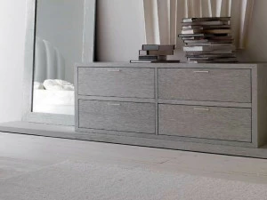 CorteZari Комод из дерева Zoe silver 400