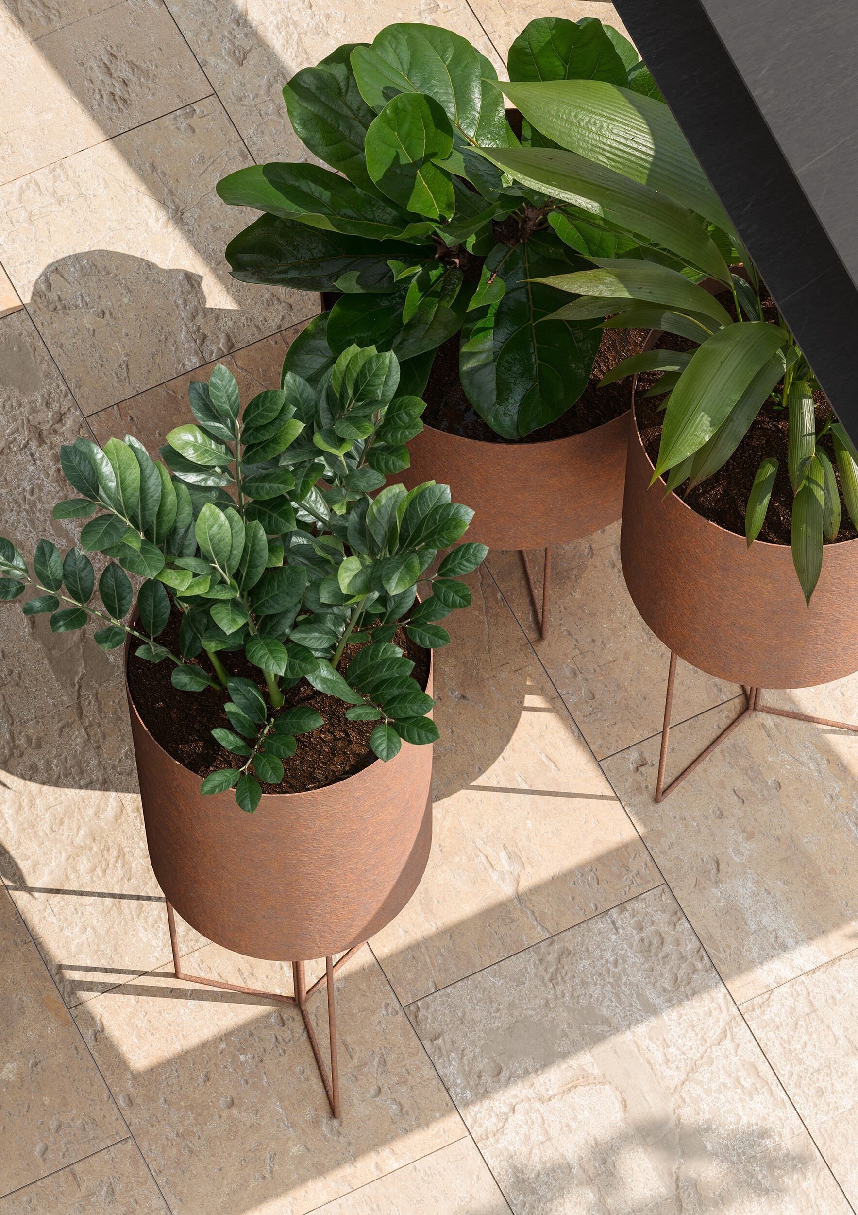 Плантатор из железа и листового металла Pipedesign Clori ARCH-00099319 - Вид №4