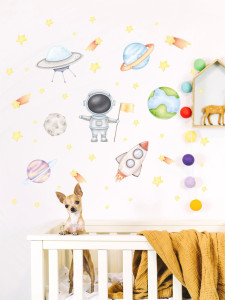 91107589 Наклейка интерьерная S0401 40x50 см, 1 шт STLM-0487937 LISADECOR