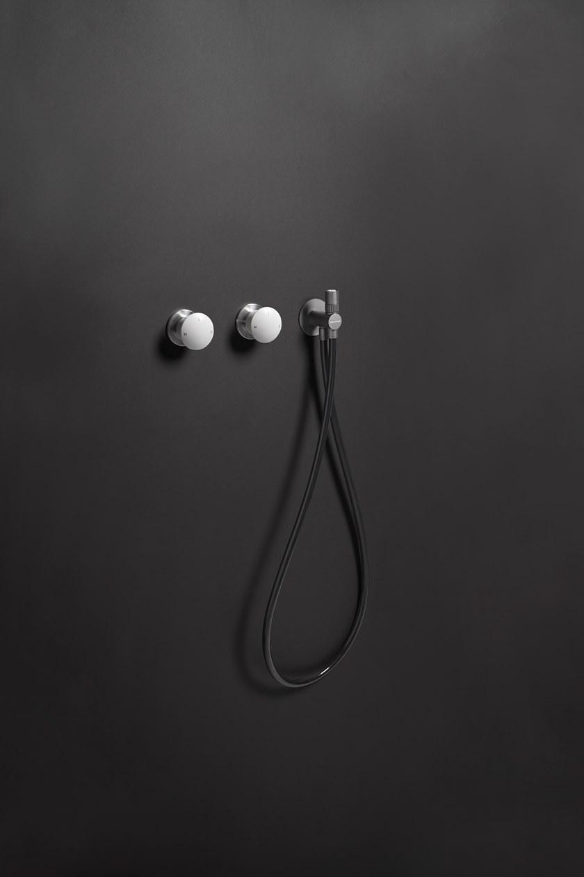 Antonio Lupi Design Смеситель для душа из матовой стали с ручным душем Mayday Antoniolupi sun-id-1478478 - Вид №4