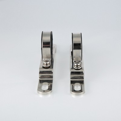 VTc.130.INS.0600 Пара низких кронштейнов для коллекторов из нержавеющей стали Valtec 1"  - Вид №6