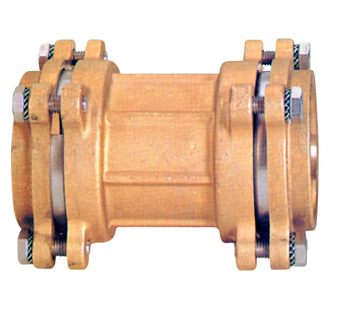 GENEBRE 0020 10 Двойной соединитель с прямой муфтой  - Вид №1