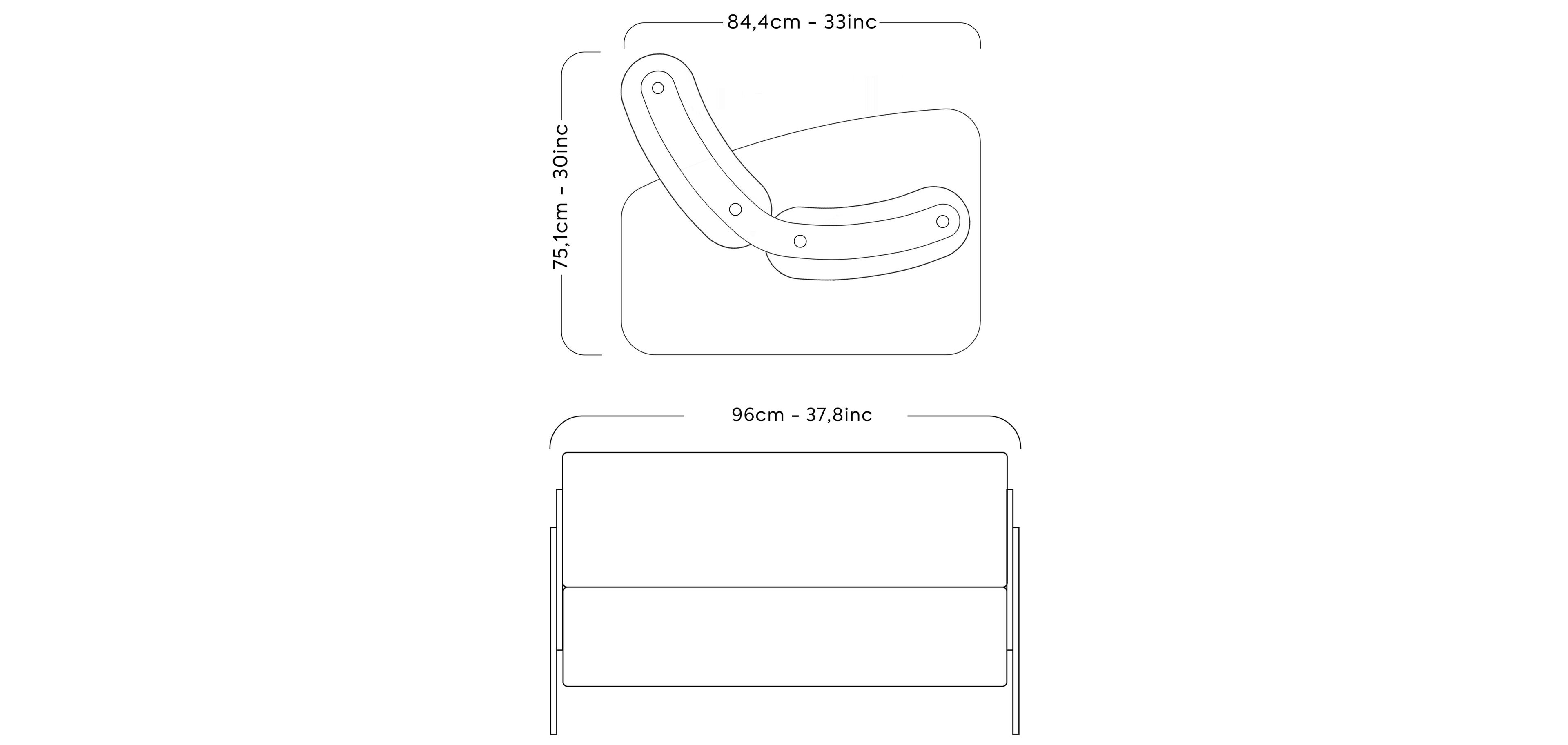 Кресло из ПММА и ткани с подлокотниками KUUMO MW03 ARCH-00087591 - Вид №9
