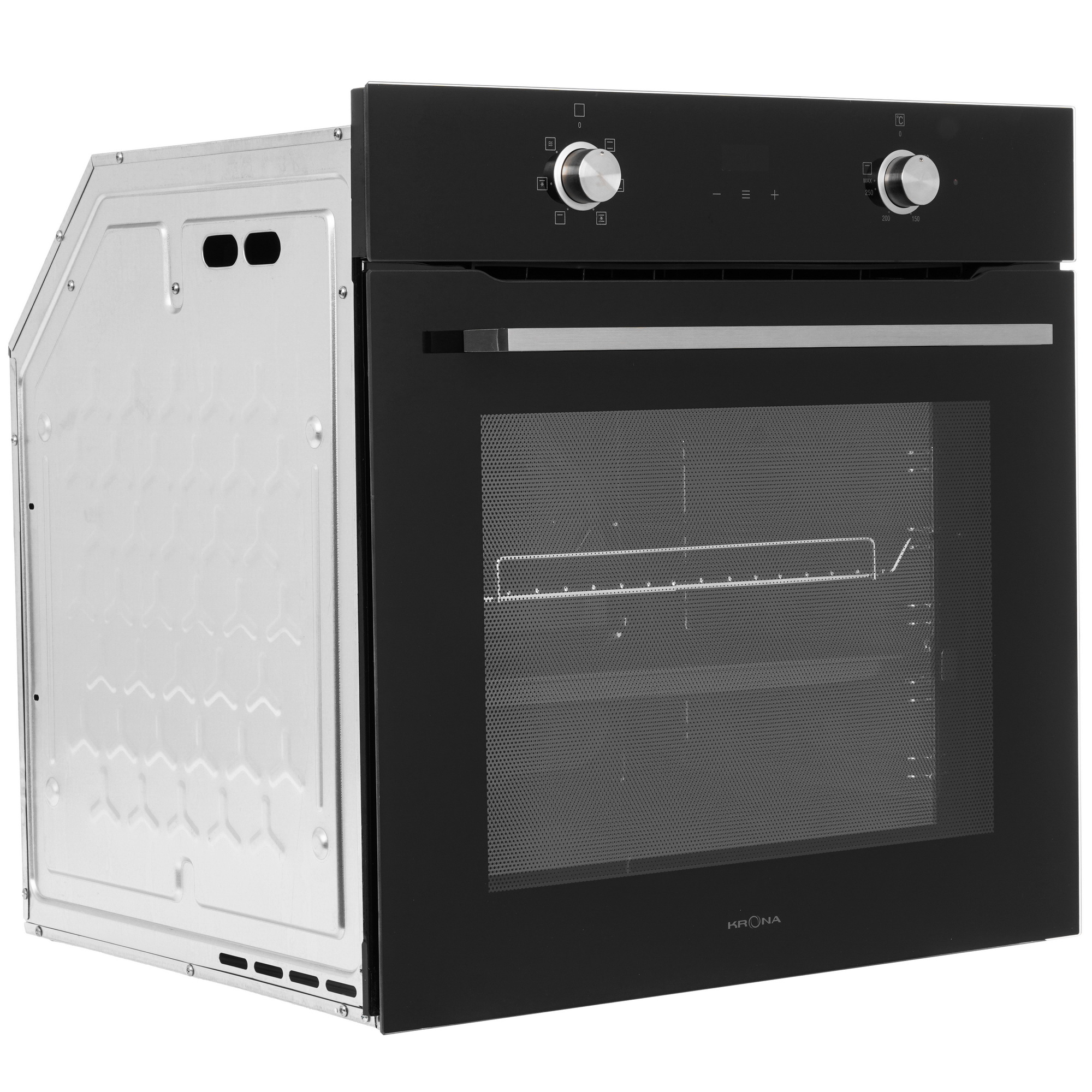 9918140 Электрический духовой шкаф KRONA TESORO 60 BL черный KRONA1 STDN-0142649 - Вид №1