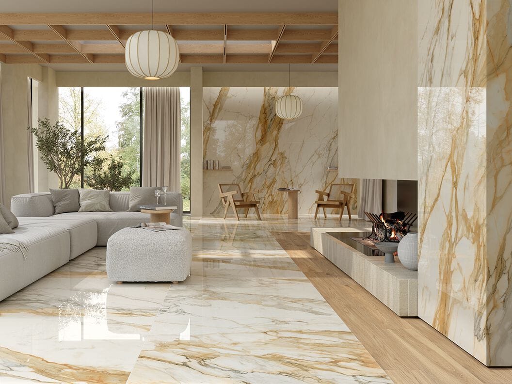 Пол / керамогранит с мраморным эффектом Marca Corona скульптурная ARCH-00047265