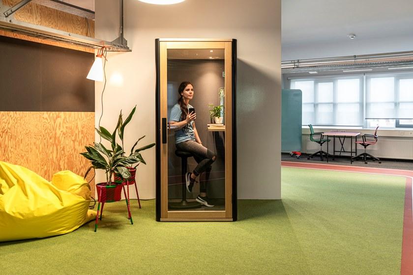 Bosse Акустическая офисная будка из дерева Human space sun-id-1467017 - Вид №6