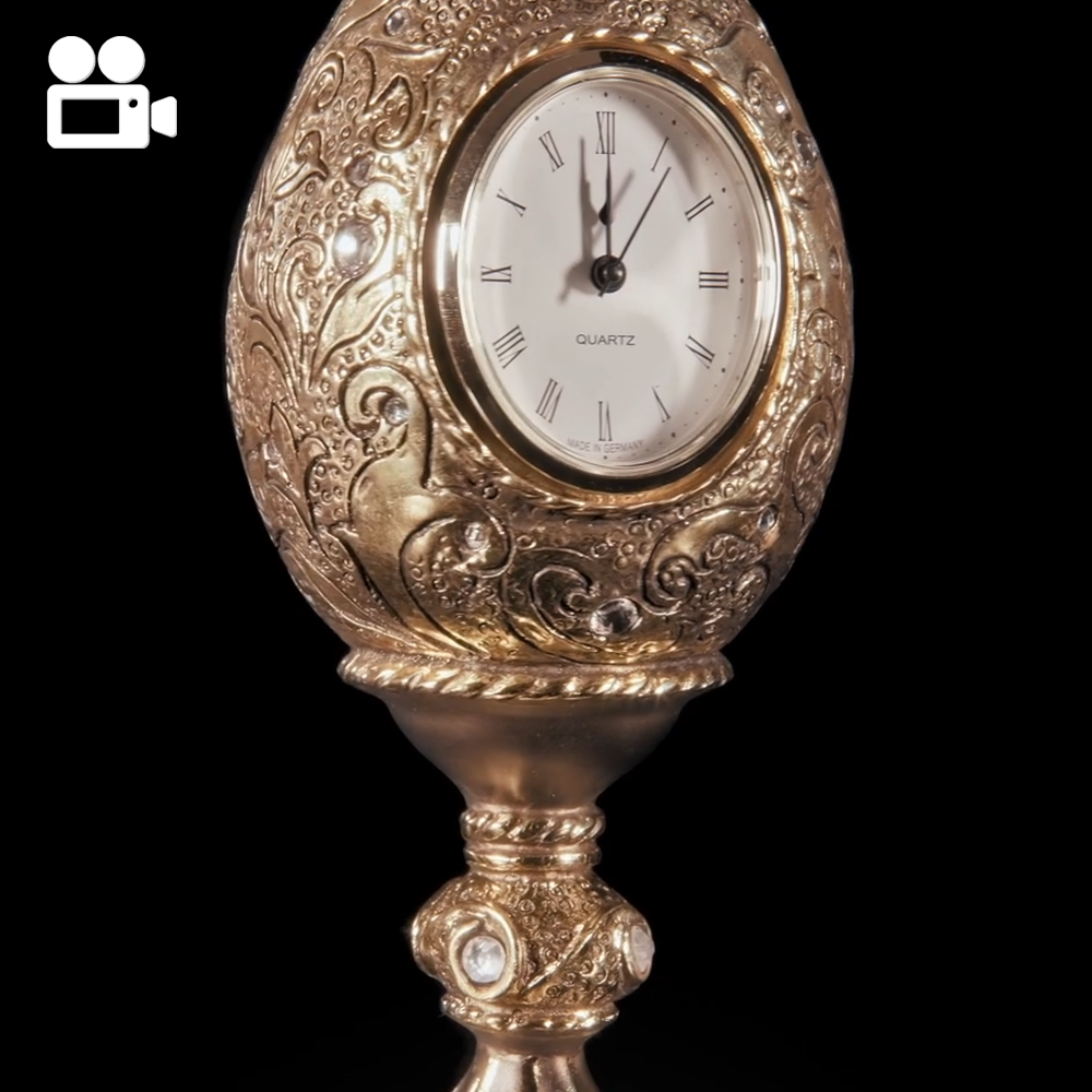 42009 Часы настольные Наследие Фаберже Золото BOGACHO 4627138242100