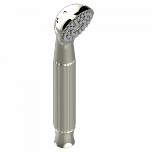 U1E-66 Душ ручной стильный 1/2" - прямой Thg-paris Mandarine с сатинированным хрусталём Никель
