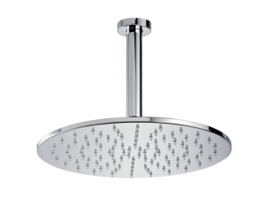 Латунная круглая потолочная душевая головка с системой защиты от накипи