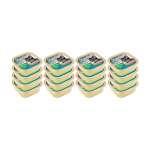 ПР0043776*16 Корм для кошек кролик и индейка конс. 100г (упаковка - 16 шт) Pro Cat
