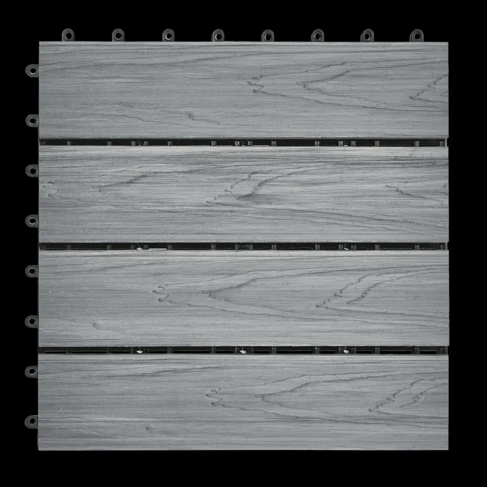 Модульное покрытие CM дерево цвет патина грей 300x300x25 мм STLM-2067931 - Вид №1