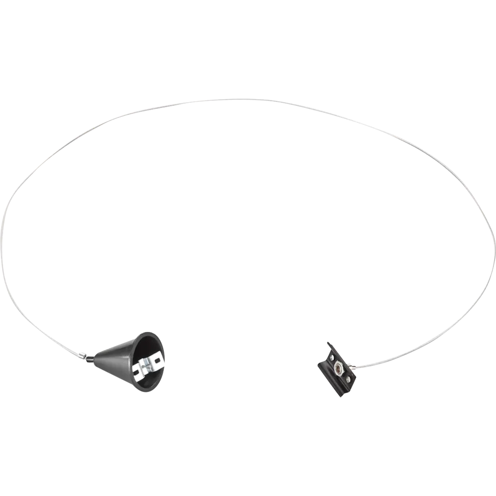 Кронштейн-подвес для трекового шинопровода Wolta WTL-MK3/01B 1.5 м, цвет черный STLM-2185816 - Вид №1