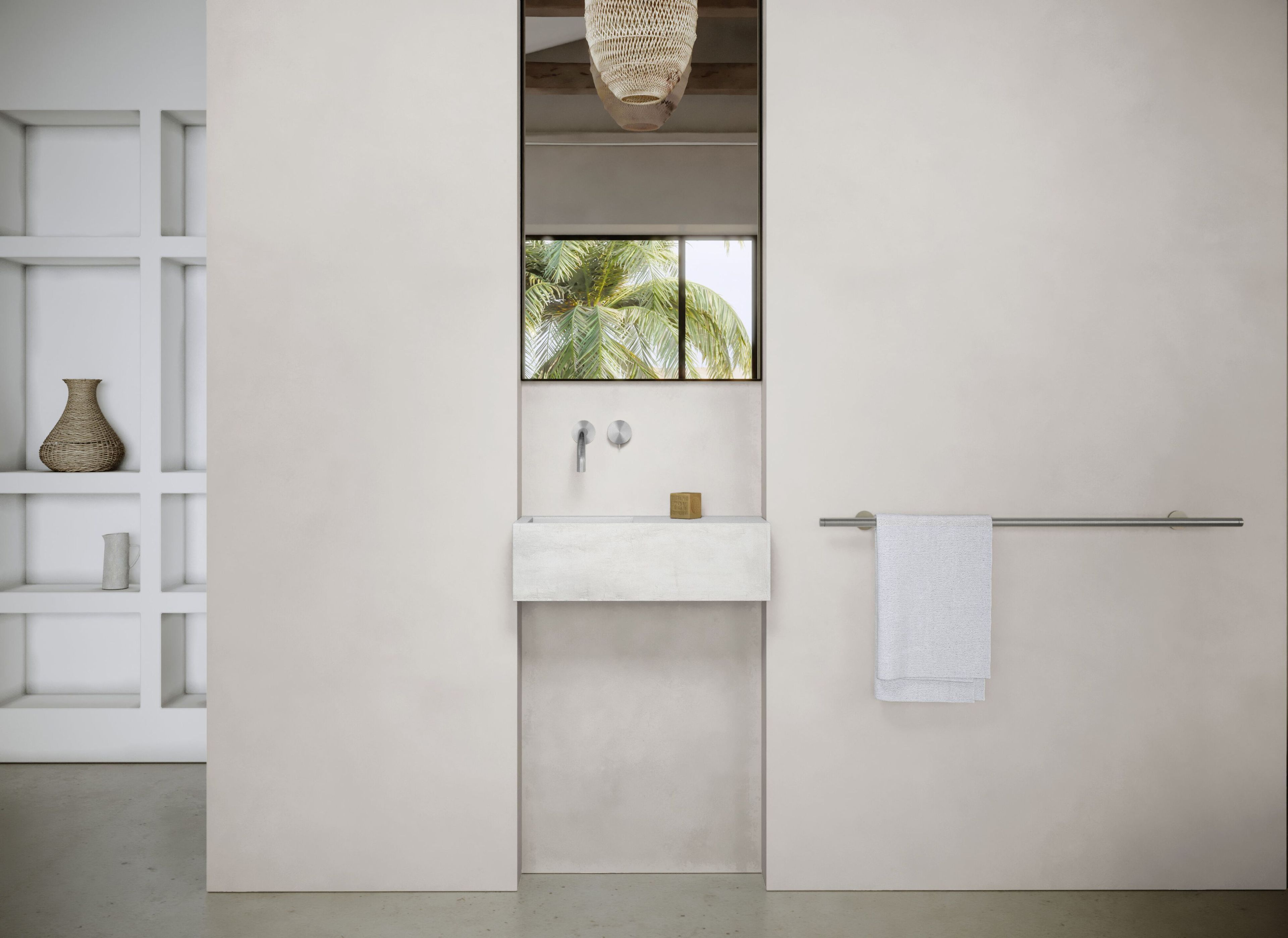 Одиночный подвесной прямоугольный умывальник COCOON Maison ARCH-00110450 - Вид №2